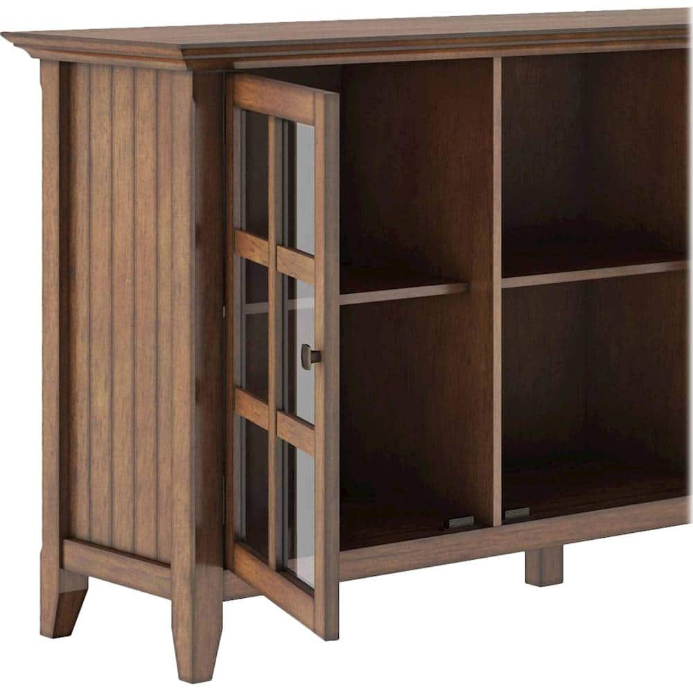 Best Buy: Simpli Home Acadian SOLID WOOD 62 inch Wide Transitional Wide ...