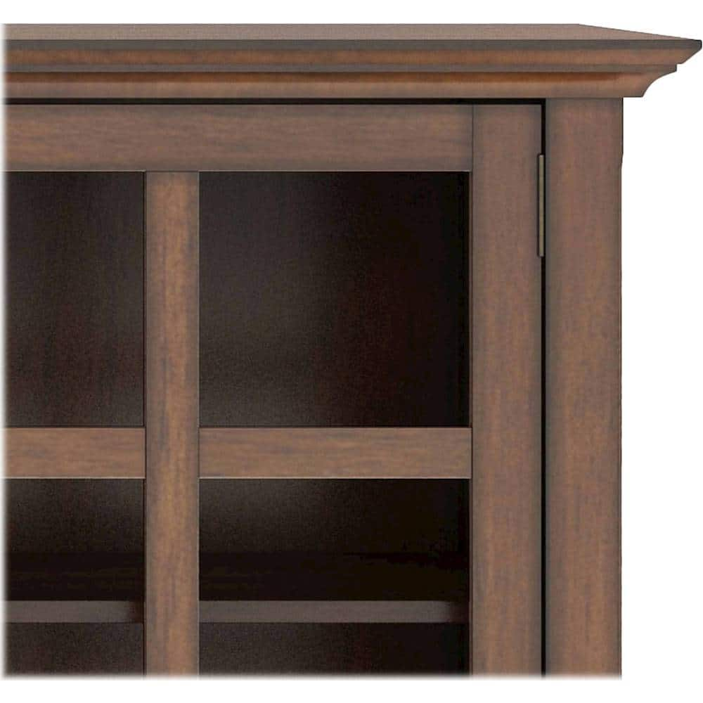 Best Buy: Simpli Home Acadian SOLID WOOD 62 inch Wide Transitional Wide ...