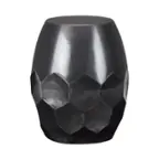 Front. Simpli Home - Flanigan Round Contemporary Iron Accent Side Table - Antique Copper.