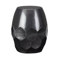 Simpli Home - Flanigan Round Contemporary Iron Accent Side Table - Antique Copper - Front_Zoom