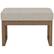 Front. Simpli Home - Milltown Rectangular Contemporary Wood/Foam Bench Ottoman - Platinum.
