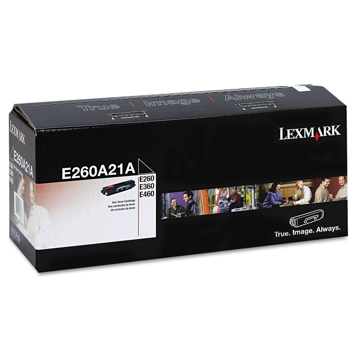 Always True Image - Lexmark E260A21A E260 E360 E460 - Taner Cartridge - One Tone Cartridge - True Image Always