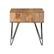 Alt View 11. Simpli Home - Hunter SOLID MANGO WOOD and Metal 22 inch Wide Square Industrial End Side Table in Natural - Natural.