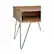 Alt View 12. Simpli Home - Hunter SOLID MANGO WOOD and Metal 22 inch Wide Square Industrial End Side Table in Natural - Natural.