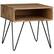 Alt View 16. Simpli Home - Hunter SOLID MANGO WOOD and Metal 22 inch Wide Square Industrial End Side Table in Natural - Natural.