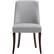 Alt View 14. Simpli Home - Walden Contemporary High-Density Foam & Linen-Look Fabric Dining Chairs (Set of 2) - Gray.