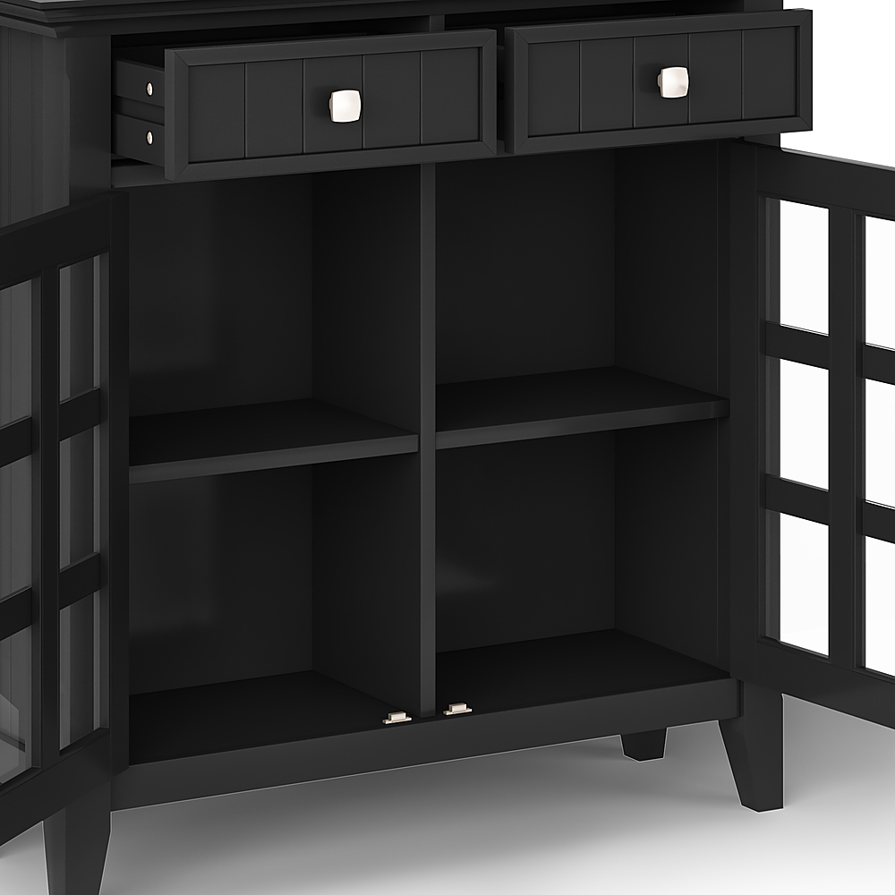 Acadian Wide Storage Cabinet – Simpli Home