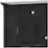 Alt View 13. Simpli Home - Acadian SOLID WOOD 36 inch Wide Transitional Entryway Hallway Storage Cabinet in Black - Black.