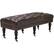 Alt View 15. Simpli Home - Henley Traditional Bonded Leather Bench Ottoman - Distressed Brown.