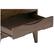Alt View 13. Simpli Home - Harper Square Mid-Century Modern Solid Hardwood 2-Drawer End Table - Dark Walnut Brown.