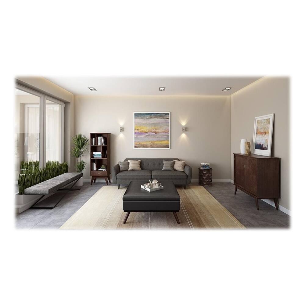 Alt View 15. Simpli Home - Whitney Round Contemporary Iron Accent Side Table - Antique Bronze.