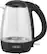 Angle. Bella - 1.7L Illuminated Electric Glass Kettle - Clear.