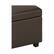 Alt View Zoom 15. Simpli Home - Avalon Rectangular Contemporary Wood/Foam Bench Ottoman With Inner Storage - Chocolate Brown.