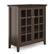 Front. Simpli Home - Artisan SOLID WOOD 38 inch Wide Transitional Medium Storage Cabinet in Tobacco Brown - Tobacco Brown.