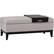 Alt View 18. Simpli Home - Oregon Storage Ottoman Bench with Tray - Gray Cloud.
