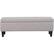 Front. Simpli Home - Monroe Rectangular Contemporary Foam/Plywood Ottoman With Inner Storage - Gray Cloud.