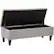 Alt View 17. Simpli Home - Monroe Rectangular Contemporary Foam/Plywood Ottoman With Inner Storage - Gray Cloud.