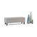 Left. Simpli Home - Monroe Rectangular Contemporary Foam/Plywood Ottoman With Inner Storage - Gray Cloud.