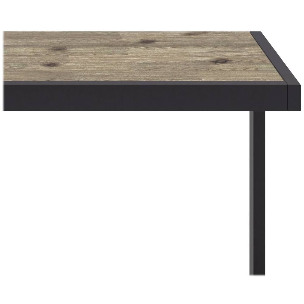 Alt View Zoom 12. Simpli Home - Erina Rectangular Modern Industrial Solid Acacia Wood Sofa Table - Distressed Gray.