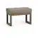 Left. Simpli Home - Milltown Modern Contemporary Foam/Plywood Bench Ottoman - Fawn Brown.