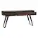 Left. Simpli Home - Lowry SOLID ACACIA WOOD and Metal 60 inch Wide Modern Industrial Console Sofa Table in Distressed Charcoal Brown - Distressed Charcoal Brown.