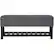 Front. Simpli Home - Cosmopolitan Rectangular Traditional Wood/Plywood Bench Ottoman With Inner Storage - Stone Gray.