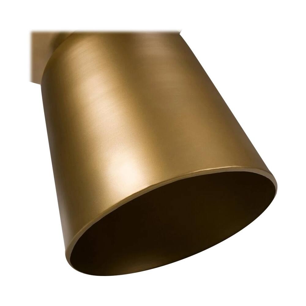 Alt View 13. Simpli Home - Toby Round Contemporary Metal Accent Table - Gold.