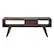 Front. Simpli Home - Lowry Rectangular Modern Industrial Solid Acacia Wood 2-Drawer Coffee Table - Distressed Charcoal Brown.