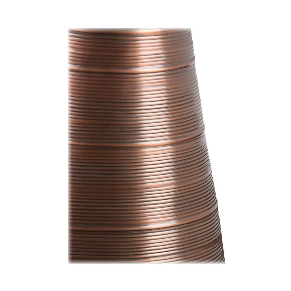 Alt View 11. Simpli Home - Sheridan Round Contemporary Iron Accent Side Table - Aged Copper.