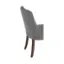 Alt View 13. Simpli Home - Walden Contemporary High-Density Foam & Linen-Look Fabric Dining Chairs (Set of 2) - Slate Gray.