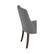 Alt View 13. Simpli Home - Walden Contemporary High-Density Foam & Linen-Look Fabric Dining Chairs (Set of 2) - Slate Gray.
