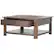 Alt View 11. Simpli Home - Monroe Square Rustic Contemporary Solid Acacia Wood 2-Drawer Coffee Table - Distressed Charcoal Brown.