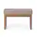 Front. Simpli Home - Milltown 26 inch Wide Contemporary Rectangle Footstool Ottoman Bench - Ash Blonde.