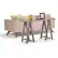 Alt View 11. Simpli Home - Sawhorse Rectangular Modern Wood Table - Distressed Gray.