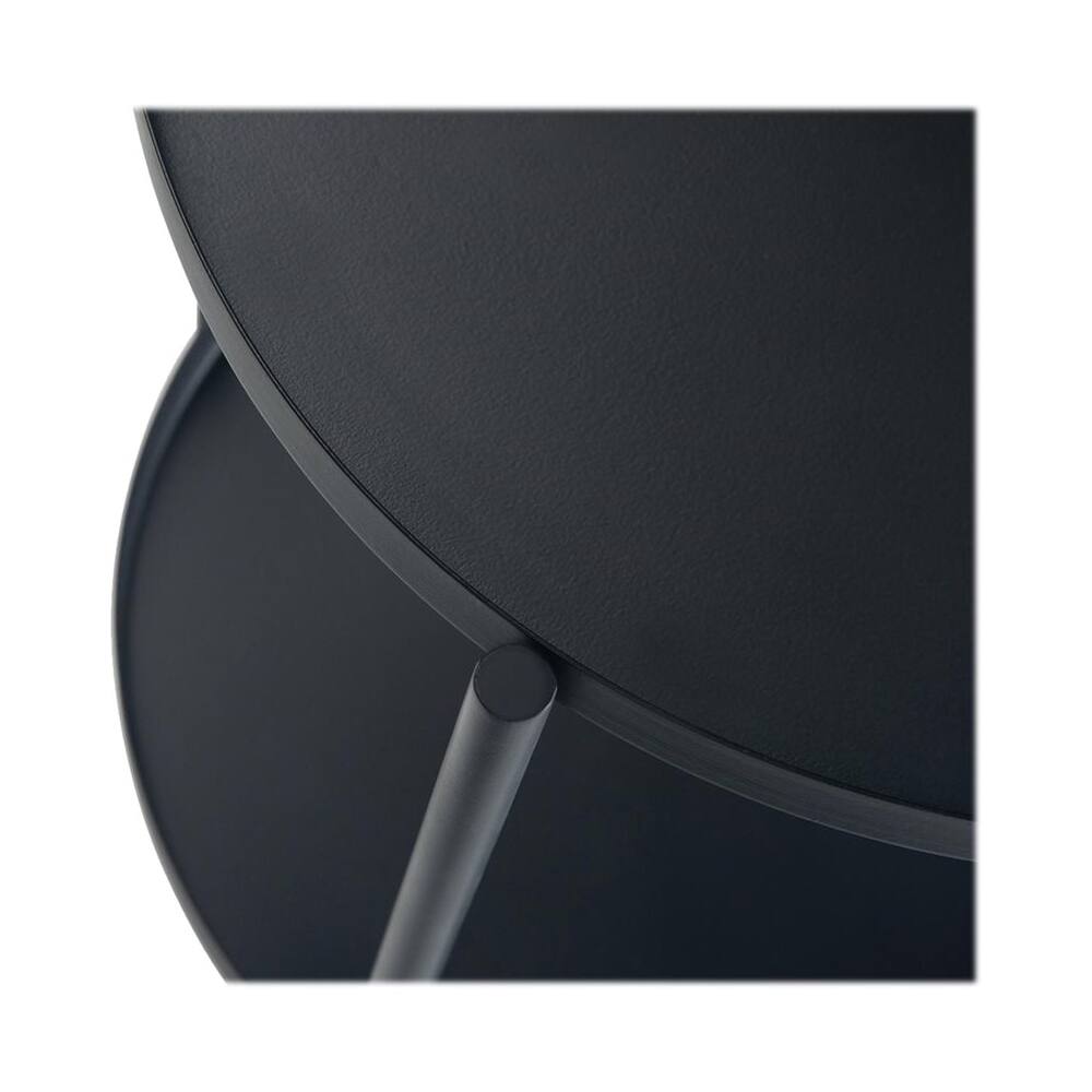 Alt View 14. Simpli Home - Monet Industrial 17 inch Wide Metal Metal End Table in Black - Black.