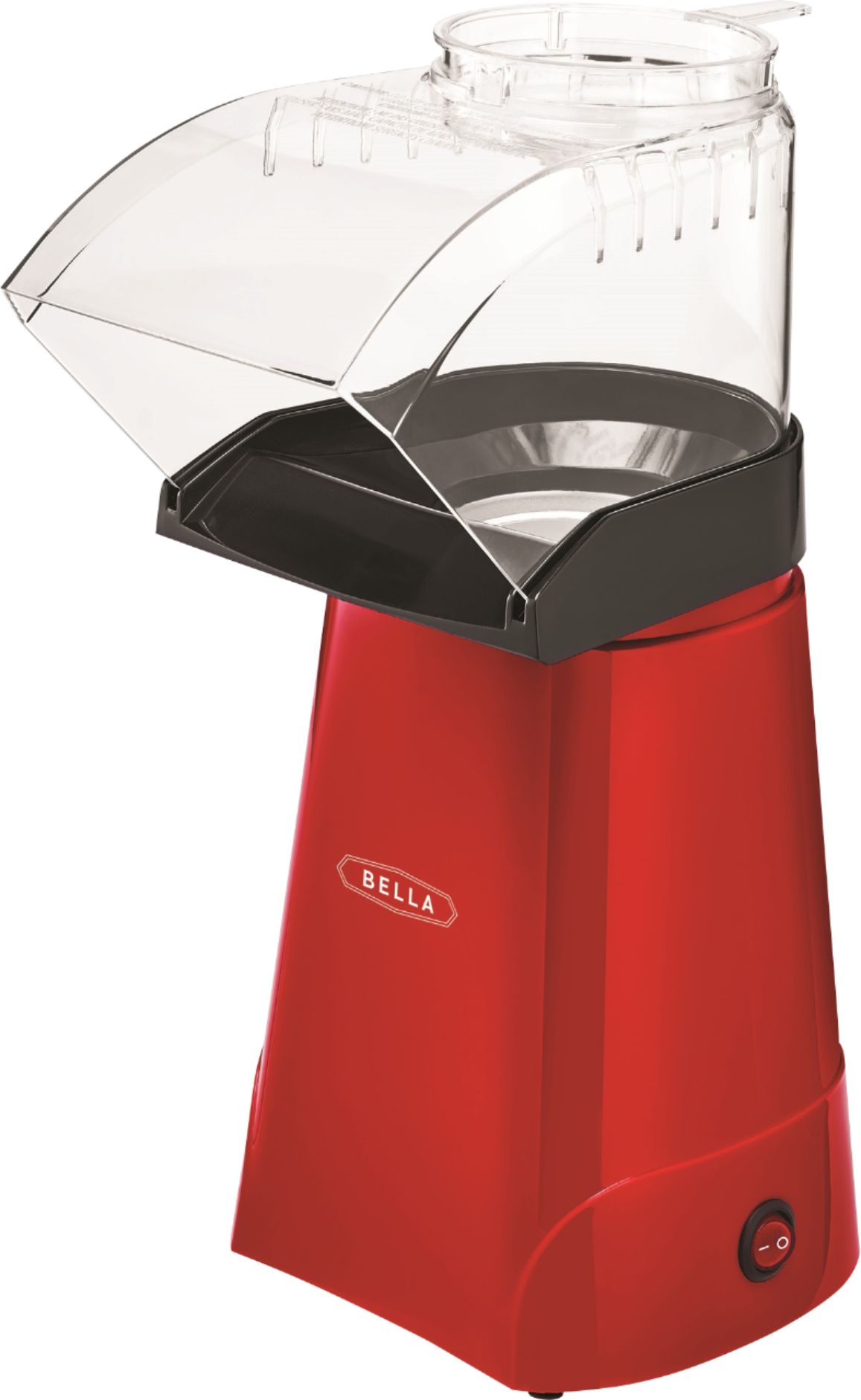 Zoom in on Angle Zoom. Bella - 12-Cup Hot Air Popcorn Maker - Red.