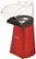 Angle. Bella - 12-Cup Hot Air Popcorn Maker - Red.