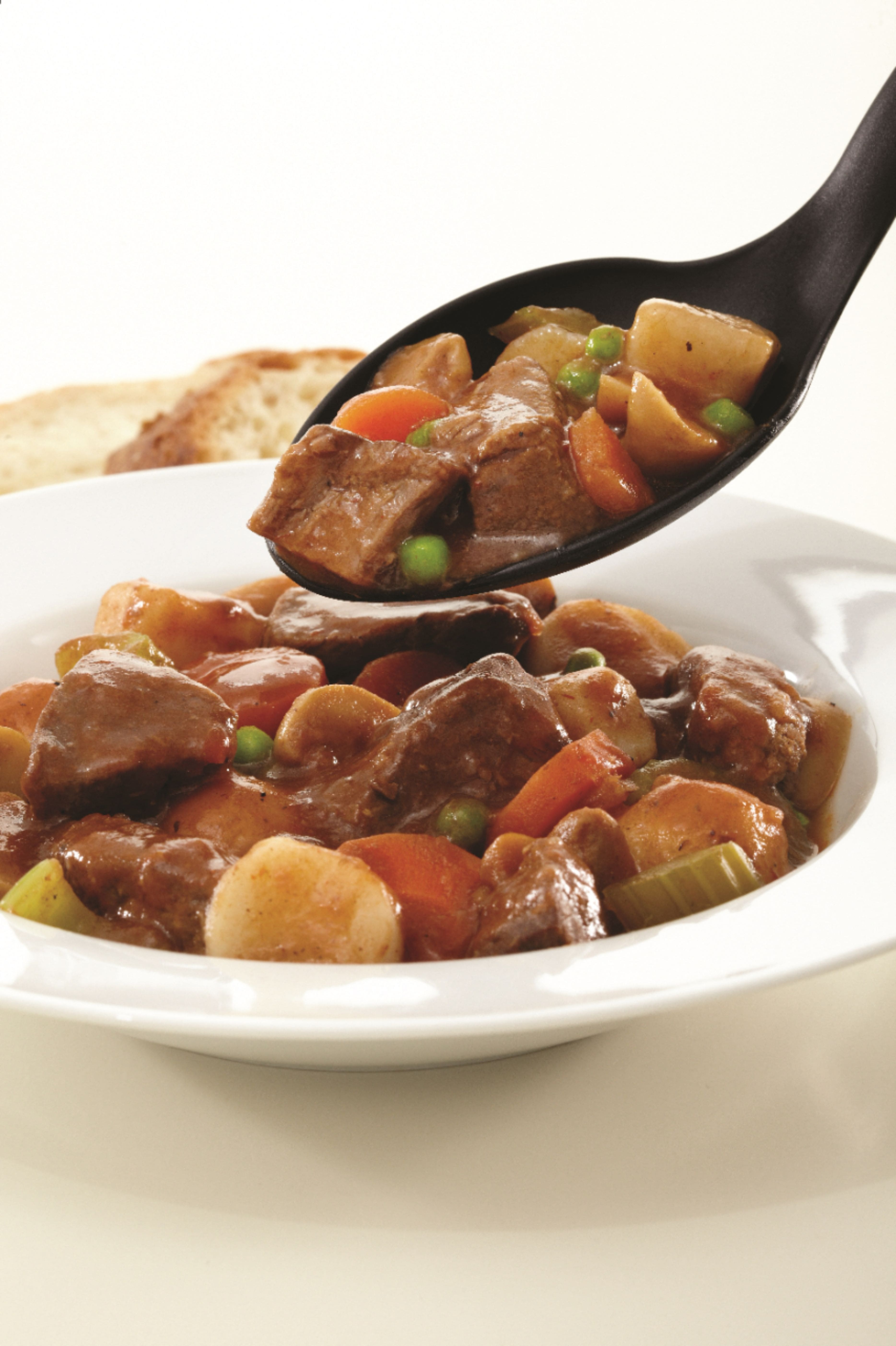 Alt View 16. Bella - 5-qt. Slow Cooker with Dipper - Stainless Steel.