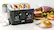 Alt View 12. Bella Pro Series - 4-Slice Digital Touchscreen Toaster - Black Stainless Steel.