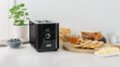Alt View Zoom 12. Bella Pro Series - 2-Slice Digital Touchscreen Toaster - Black Stainless Steel.