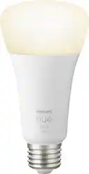 Philips - Hue A21 Bluetooth 100W LED Bulb - White - Front_Zoom