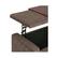 Alt View 14. Simpli Home - Bretton Rectangular Contemporary Metal/Fabric Ottoman With Inner Storage - Deep Umber Brown.