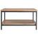 Front. Simpli Home - Skyler Square Modern Industrial Mango Wood Coffee Table - Natural.