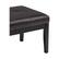 Alt View 11. Simpli Home - Lacey Rectangular Contemporary Faux Air Leather Bench Ottoman - Distressed Black.