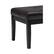 Alt View 13. Simpli Home - Lacey Rectangular Contemporary Faux Air Leather Bench Ottoman - Distressed Black.