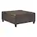 Left. Simpli Home - Harrison 36 inch Wide Transitional Square Coffee Table Storage Ottoman in Distressed Brown Faux Leather - Distressed Brown.