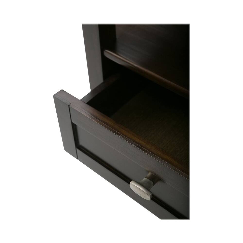 Alt View 12. Simpli Home - Warm Shaker SOLID WOOD 20 inch Wide Rectangle Transitional End Side Table in Tobacco Brown - Tobacco Brown.