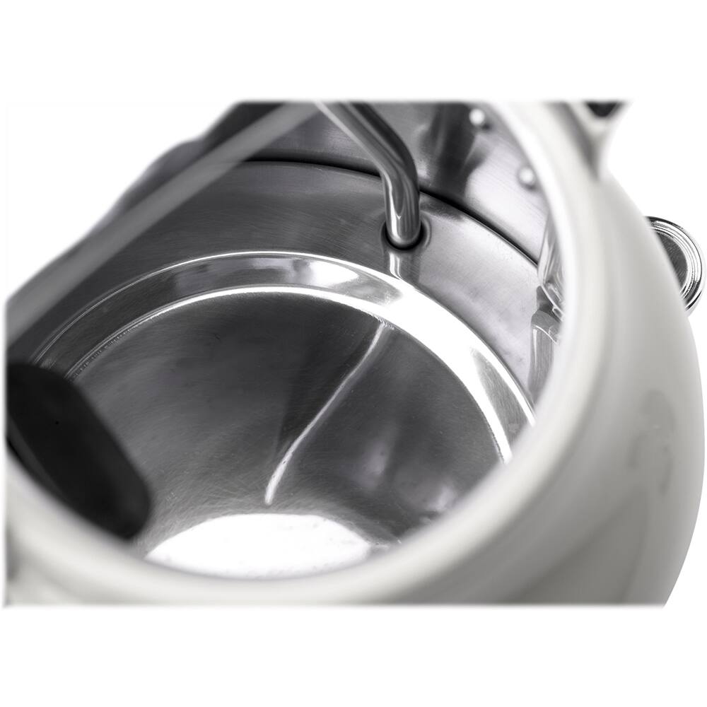 Alt View 12. Haden - Heritage  1.7 Liter Electric Kettle Stainless Steel with Auto Shut -Off - Ivory.