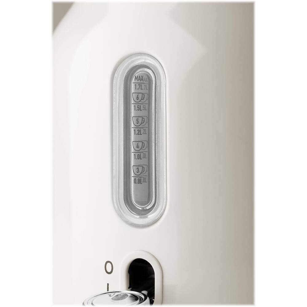 Alt View 13. Haden - Heritage  1.7 Liter Electric Kettle Stainless Steel with Auto Shut -Off - Ivory.
