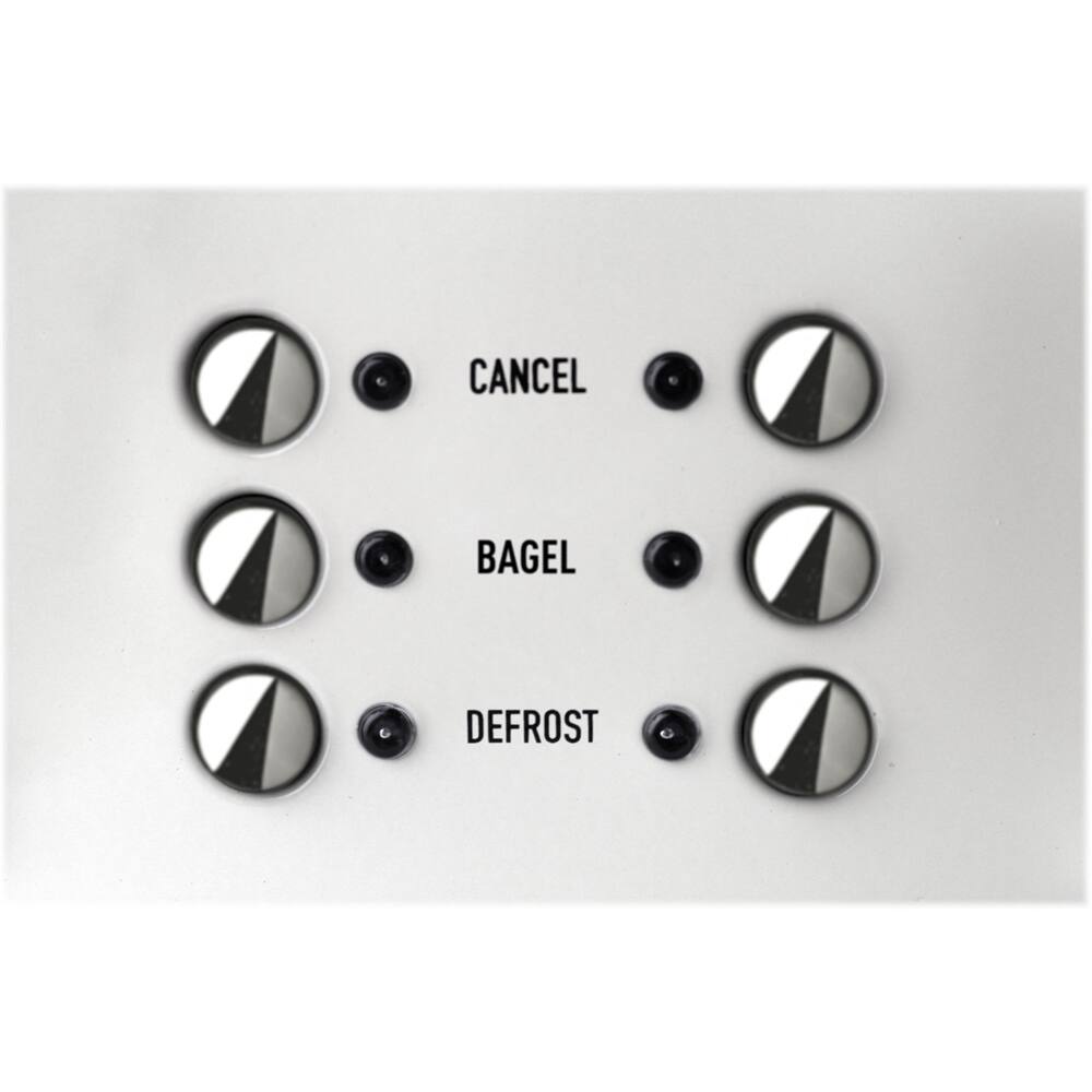 Alt View 13. Haden - Heritage 4-Slice Toaster, Wide Slot for Bagels with Multi Settings - Ivory.